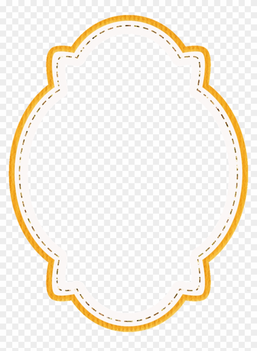 Gold Glitter Frame Png Clipart #1892140