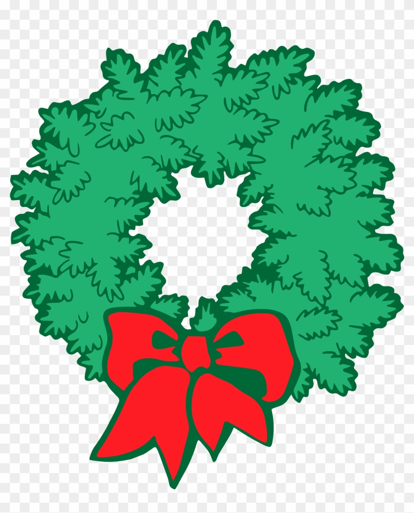 Christmas Wreath Clipart #1892299