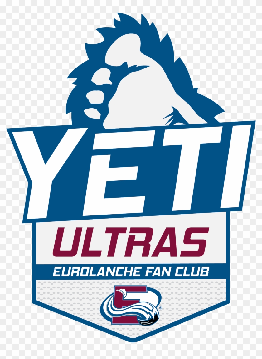 As Of Now, The Yeti Ultras Group Has More Than 50 Members - Colorado Avalanche Foot Clipart #1892340