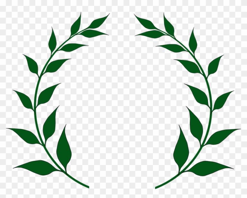 Laurel Wreath White Clip Art - San Josef National High School - Png Download #1892575