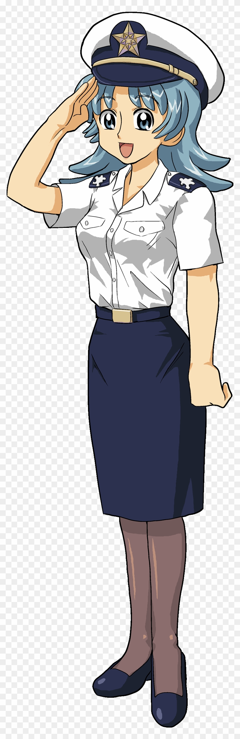 Azumanga Daioh - Navy Uniform Clipart