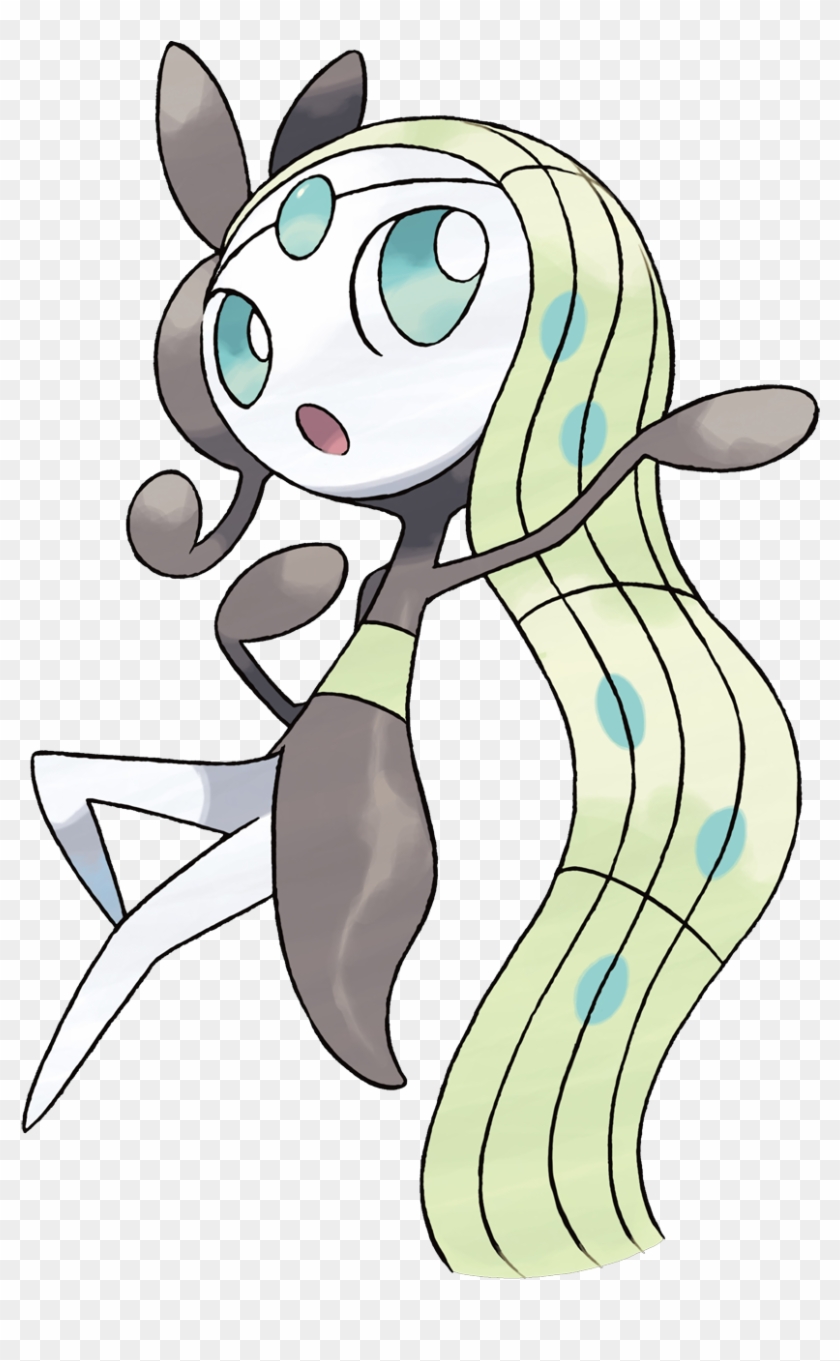 Meloetta - Pokemon Meloetta Clipart #1892963