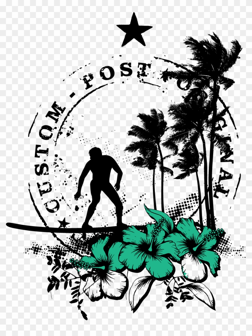 The Largest Of The Hawaiian Islands, The Island Of Clipart