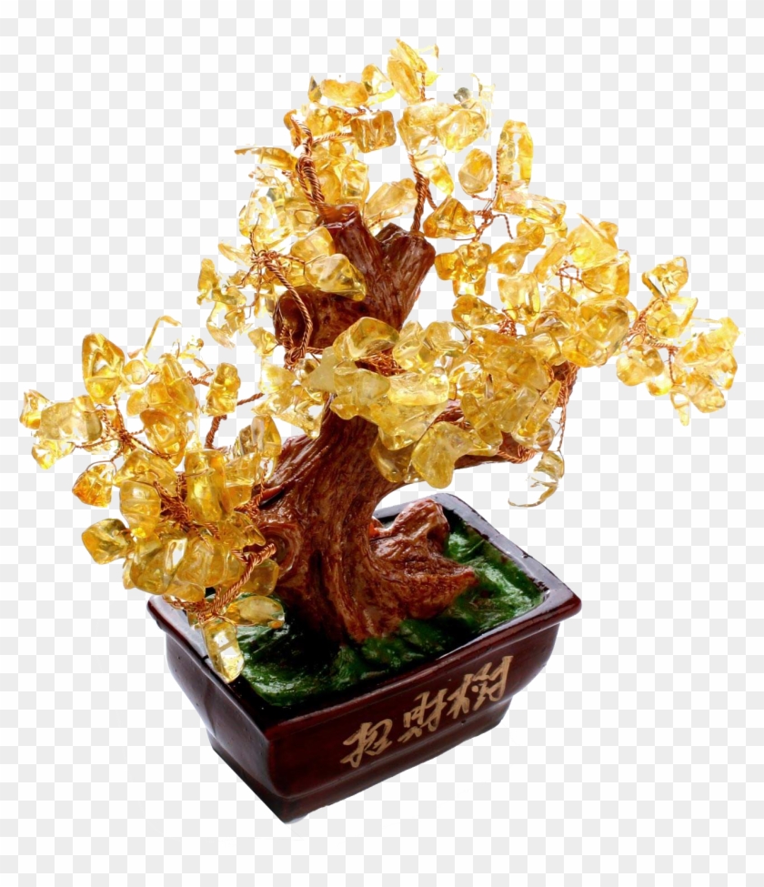Bonsai Pull Jewelry Tree Lucky To Luck Clipart - Png Download