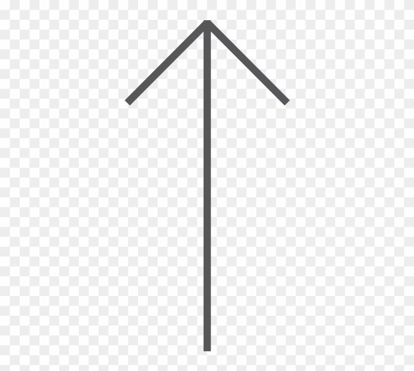 Treatments / Mens - Thin Black Up Arrow Clipart