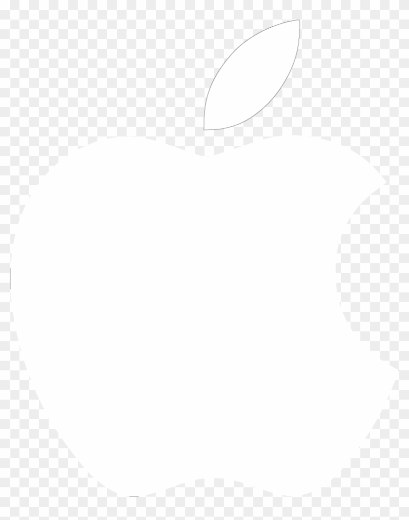 The Gallery For > Apple Logo White Transparent - Mac Logo Png White Clipart #1893690