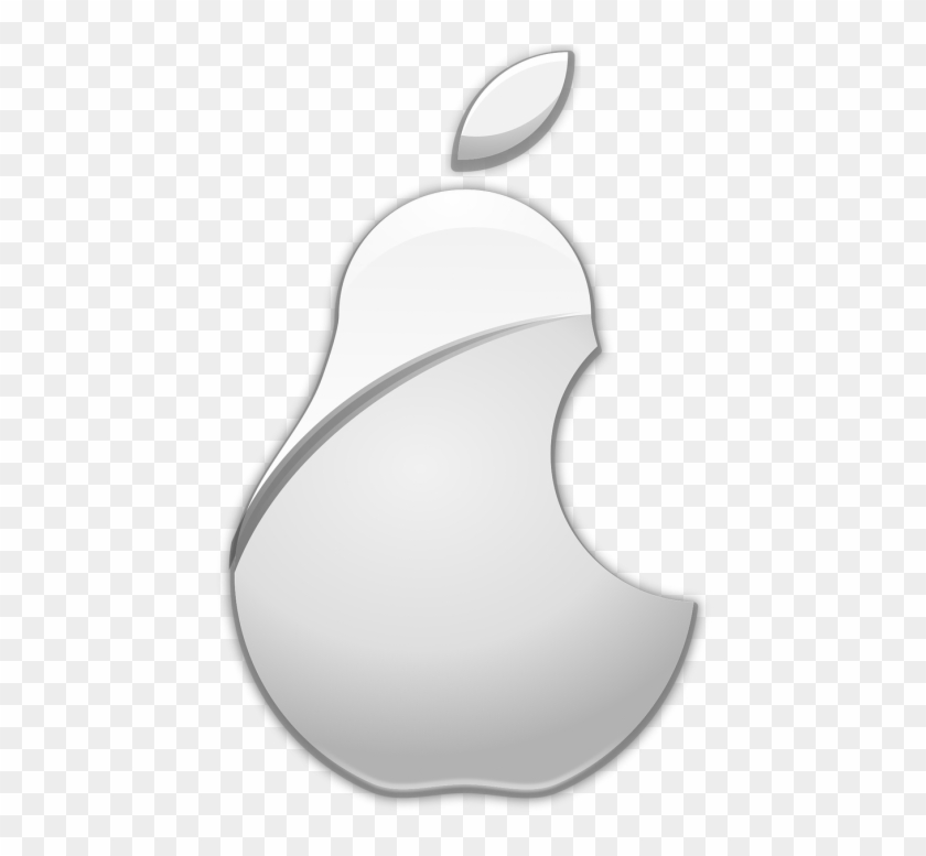 Apple,inspired By Apple,looks Like Apple Logo,pear,pear - Pear Logo Apple Clipart #1893726