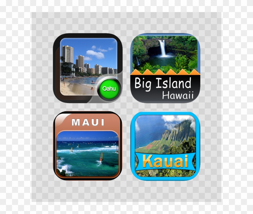 Hawaiian Islands Bundle 4 - Diamond Head Clipart