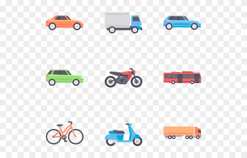 Car Icon - Vehicles Icon Png Clipart #1894112