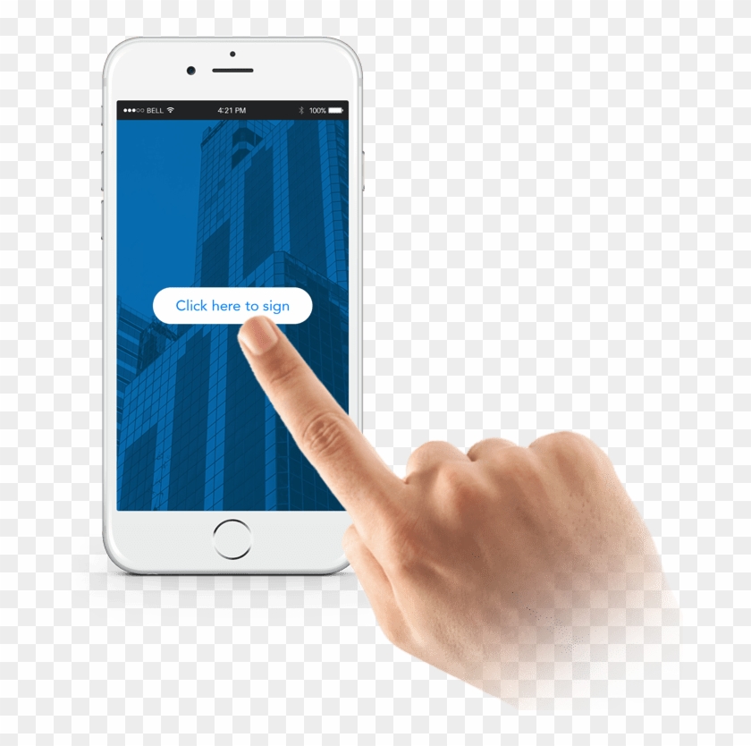 Document Signing Has Never Been Easier - Iphone Clipart #1894144