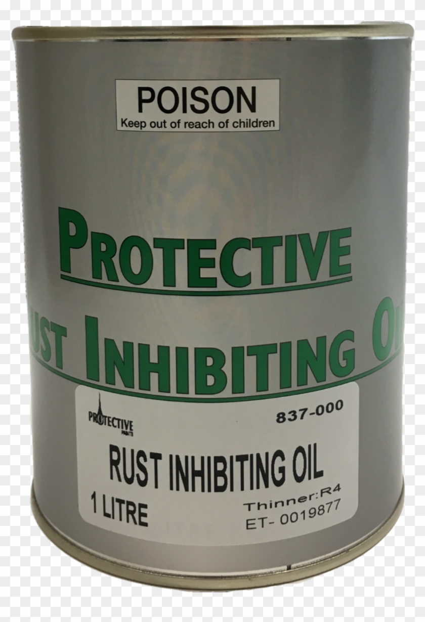 837-000 Rust Inhibiting Oil - Cylinder Clipart #1894262