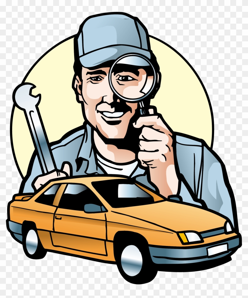 Car Vector Motors Corporation Automobile Repair Shop - Car Mechanic Cartoon Png Clipart #1894300