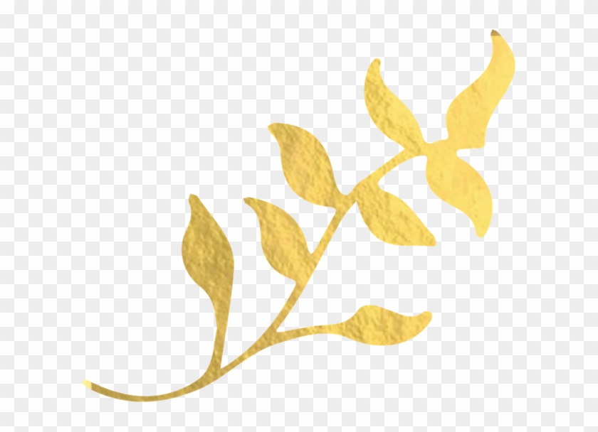 Image Left Png Animal - Golden Leaf Clear Background Clipart #1894373