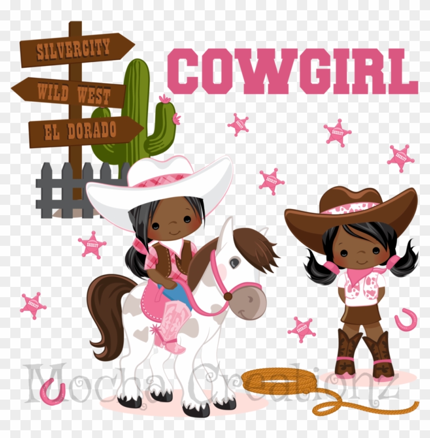 Cowgirl Png - African American Cowgirl Clipart Transparent Png #1894405