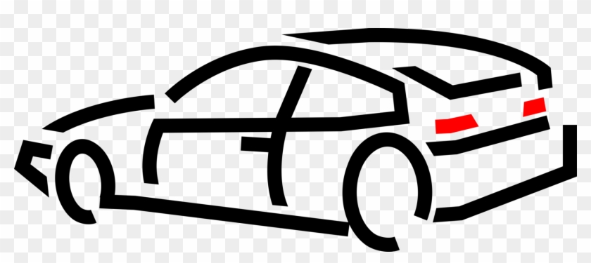 Vector Illustration Of Automobile Motor Vehicle Sports Clipart #1894699