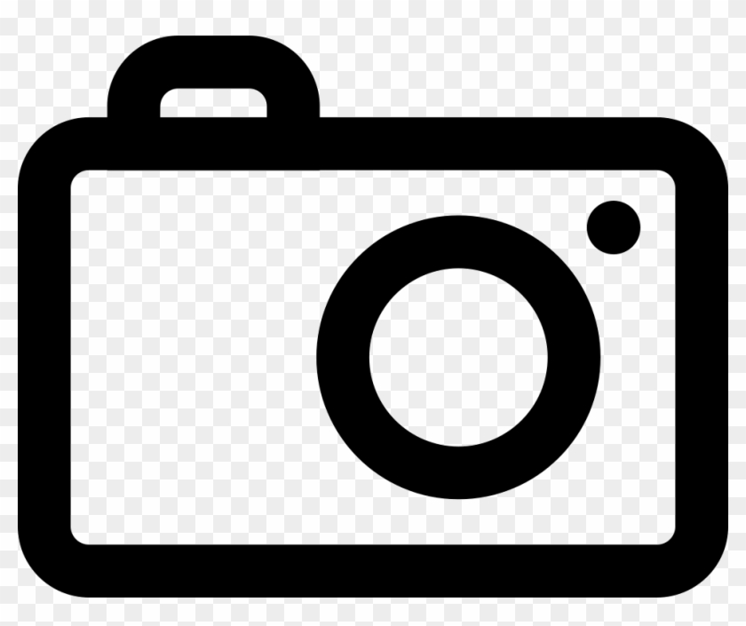 Photography Camera Outline Comments - Camera Icon Outline Clipart #1894906