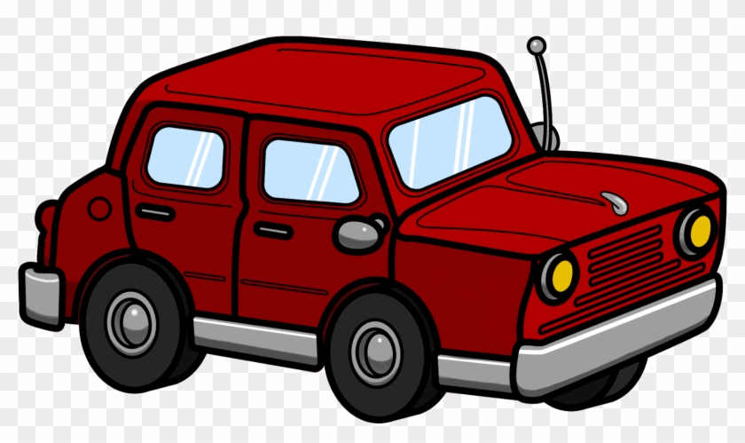 Clipart Car Vector - Cartoon Car Png Clip Art Transparent Png #1894934