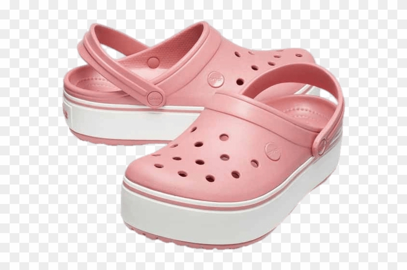 Crocs Platform Clogs - Crocs Plataforma Clipart #1894962
