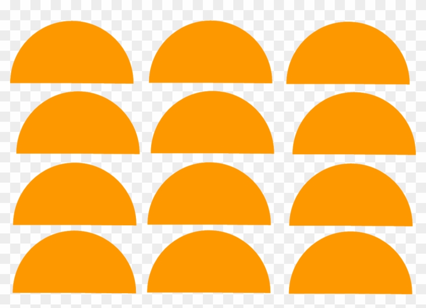 Semicircle Cutting Clipart #1894989