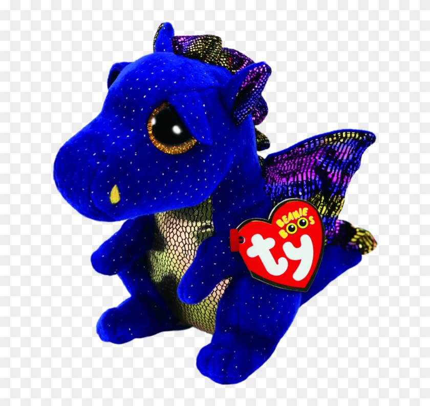 Saffire The Blue Dragon - Ty Beanie Boos Saffire Clipart