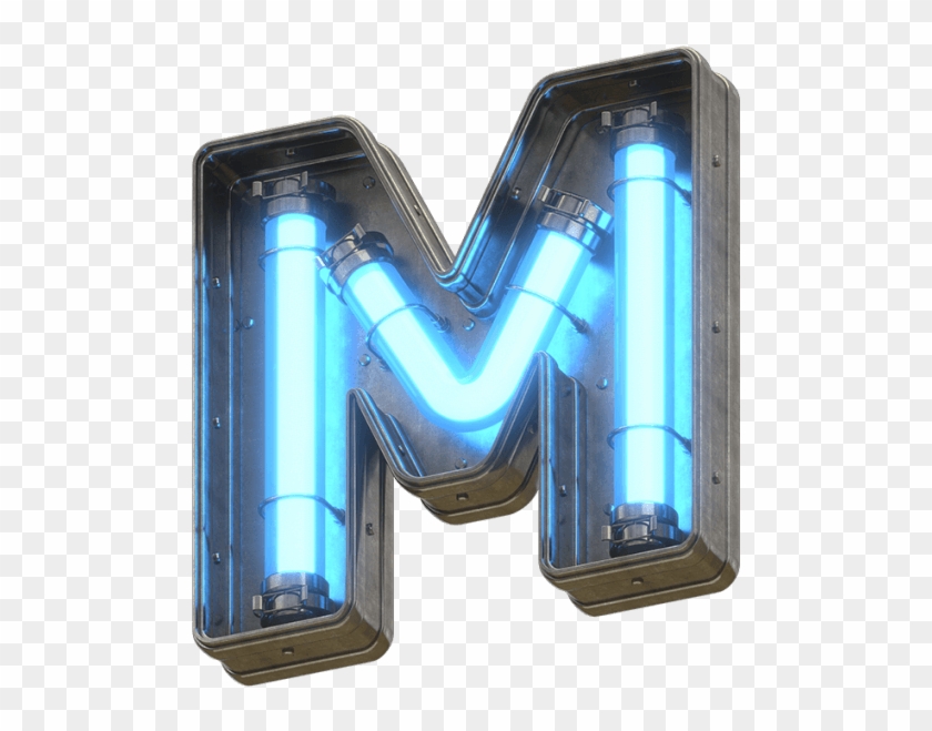 Blue Light Font - Plastic Clipart #1895102