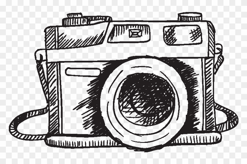 Camera Drawing Png - Transparent Camera Drawing Png Clipart