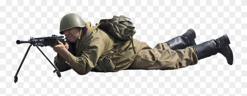 Soldier, War, Military, Battle, Weapons, Shoot - Soldier War Png Clipart