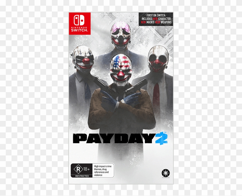 Payday 2 Nintendo Switch Clipart