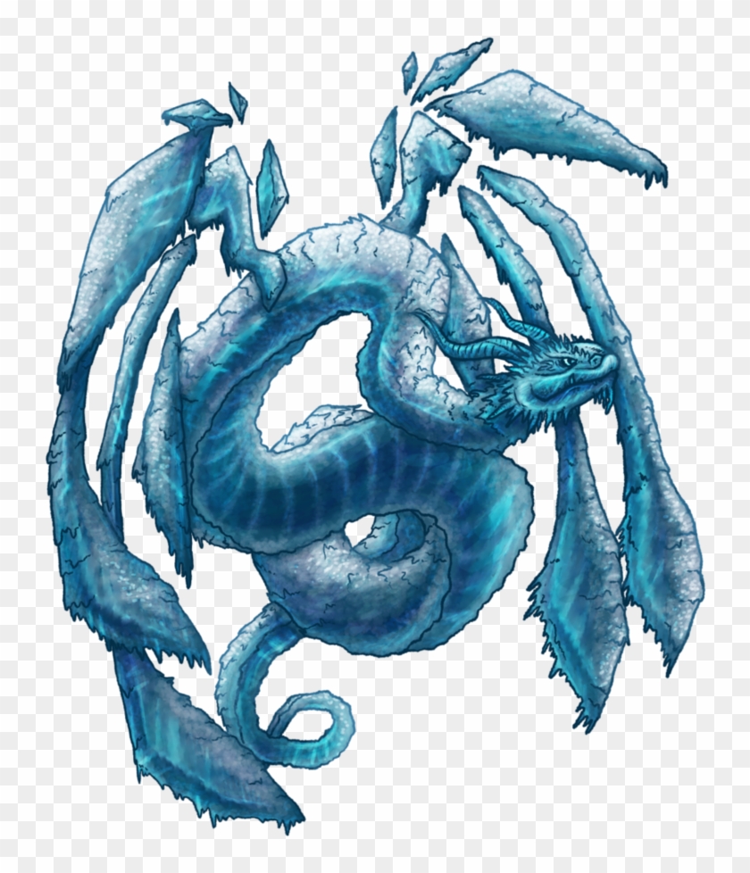 Ice Dragon Png Download Image - Ice Dragon Pixel Art Clipart