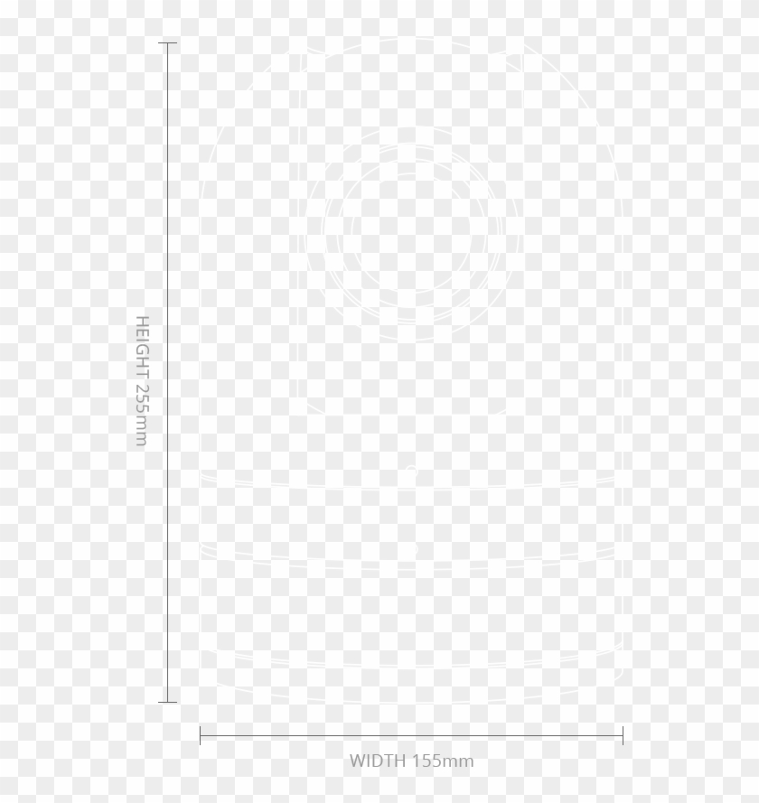 Arc 360 Camera Dimensions - Beige Clipart #1895433