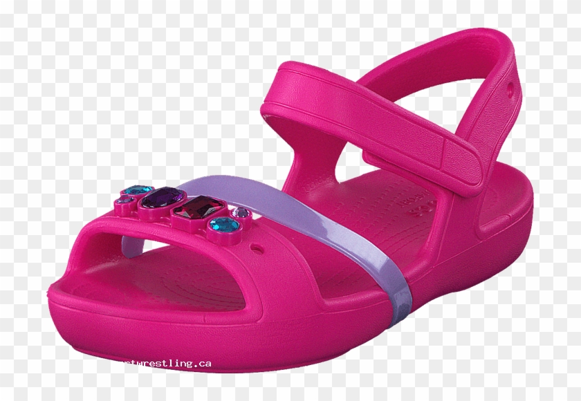 Crocs Children Crocs Lina Sandal K Candy Pink Children-g8ube - Crocs Lina Sandals Clipart