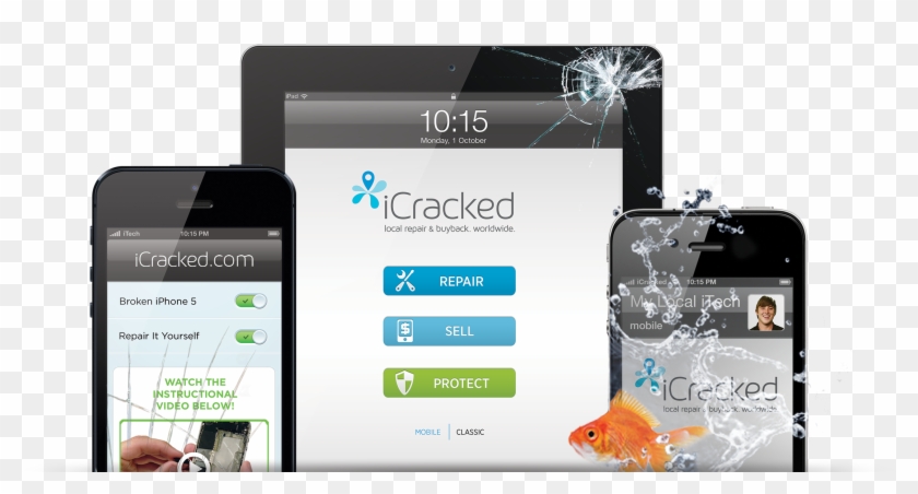 Icracked Devices Web1 - Icracked Clipart