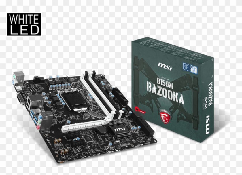 Bazooka Png - Msi B150m Bazooka Motherboard Clipart #1895761