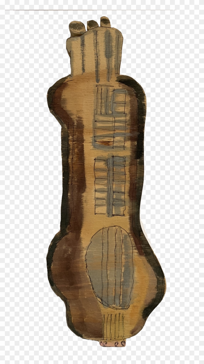 Guitar - Hardwood Clipart