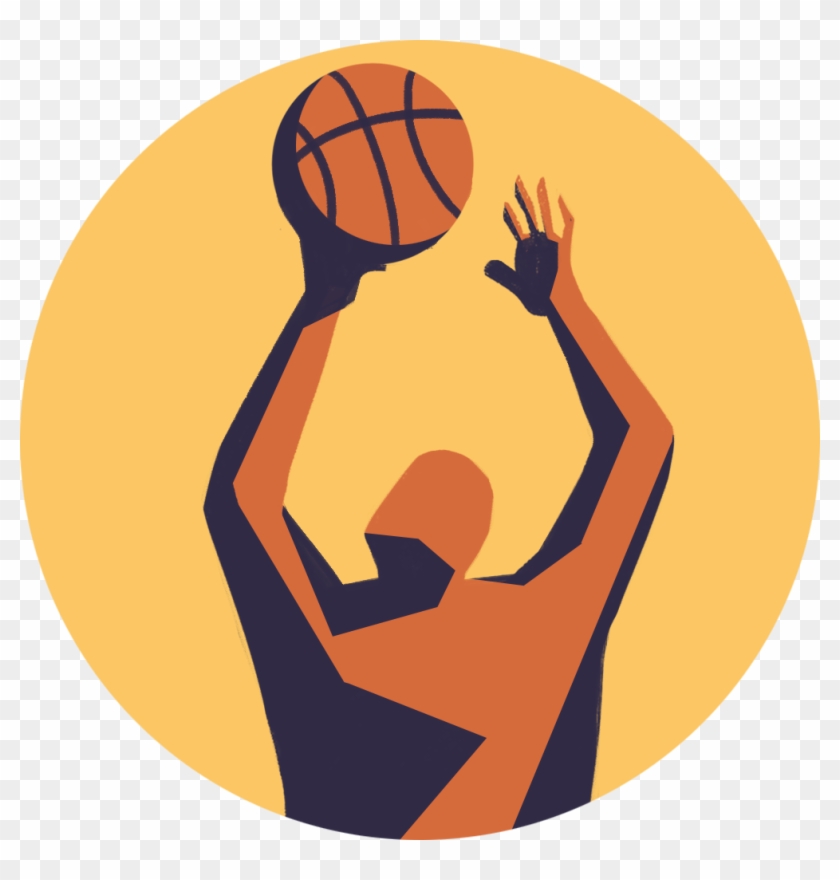 Basketball - - Shoot Basketball Clipart