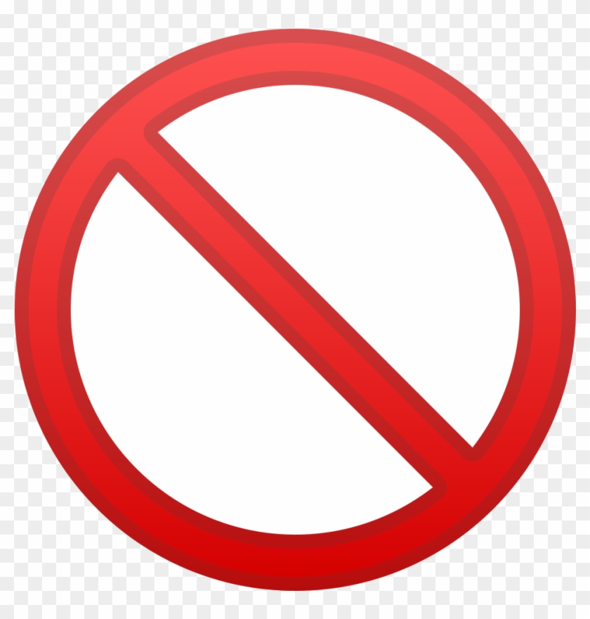 Prohibited Icon Clipart #1896908