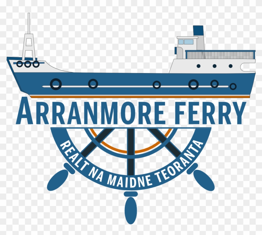 Arranmore Ferry Main Logo, Blue Ferry Icon, Car And Clipart