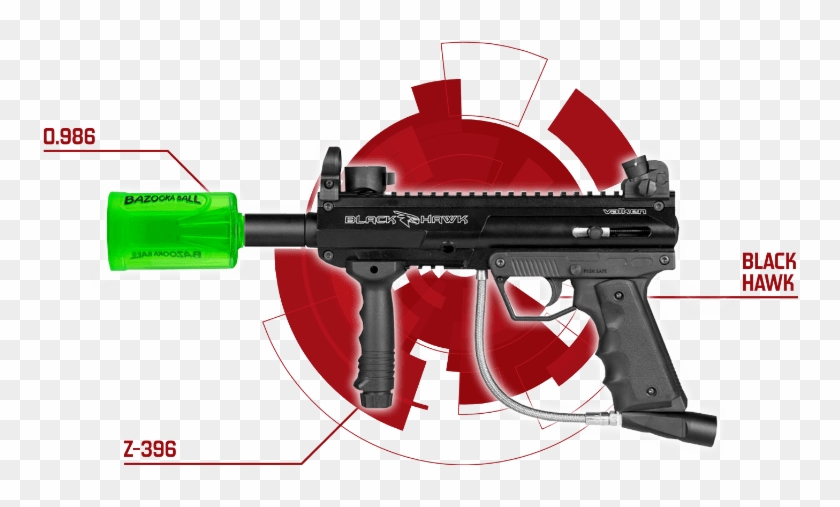 2m And Over May Use Bazooka Blasters - Paintball Clipart