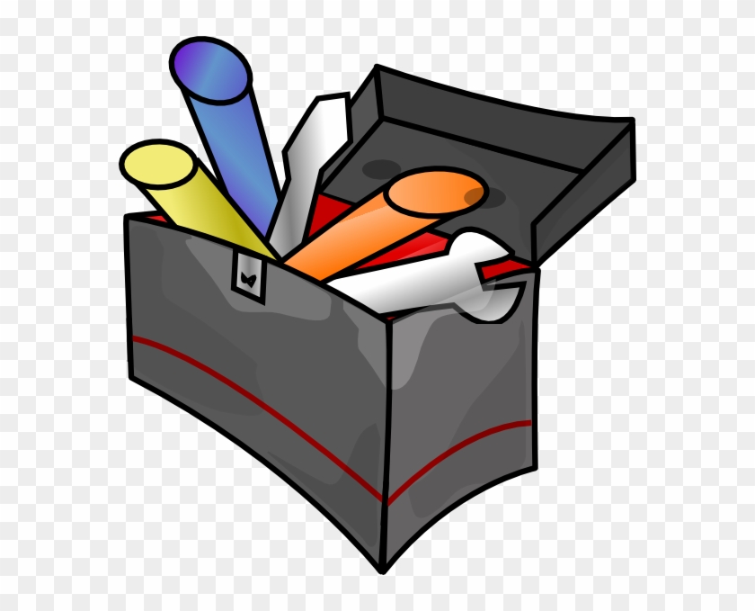 Tool Box Clip Art - Cartoon Tool Box Transparent - Png Download #1897320