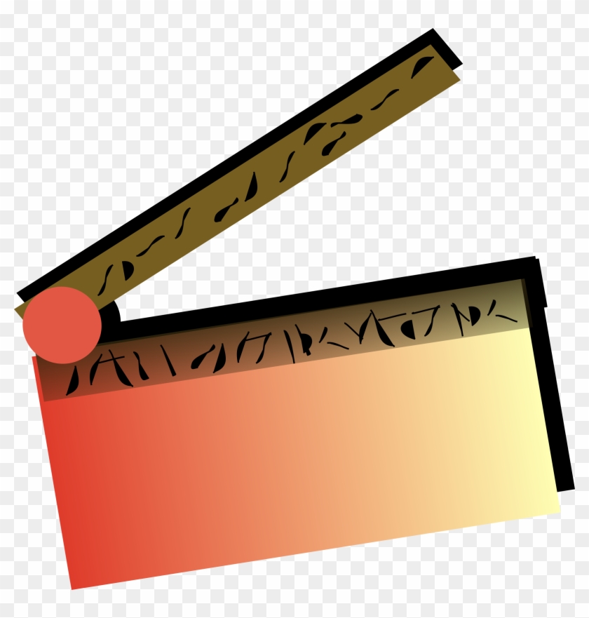 This Free Icons Png Design Of Movie Slate - Movie Lights Clip Art Transparent Png