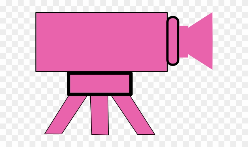 Pink Clapper Board Clipart