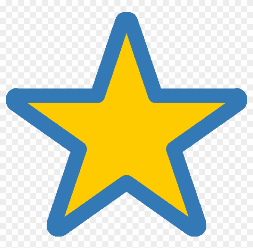 Thank You - Black And White Transparent Star Clipart - Png Download #1897691