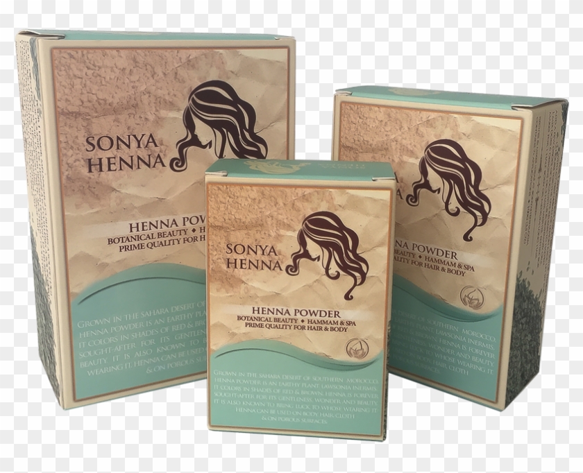 Sonya Henna All 3 Products - Henna Powder Products Clipart #1897889