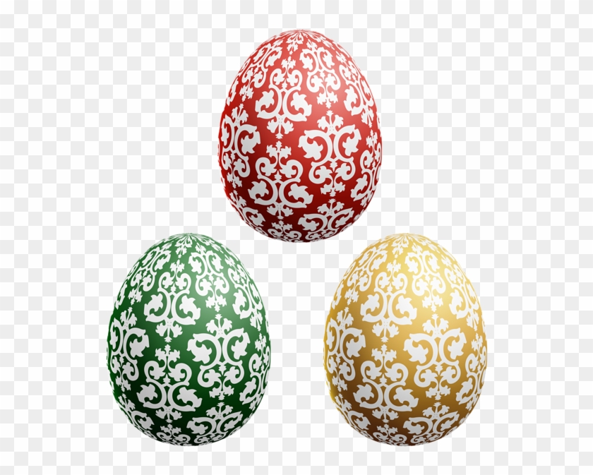 Easter Egg Deco Set Clipart Image - Sphere - Png Download #1897954