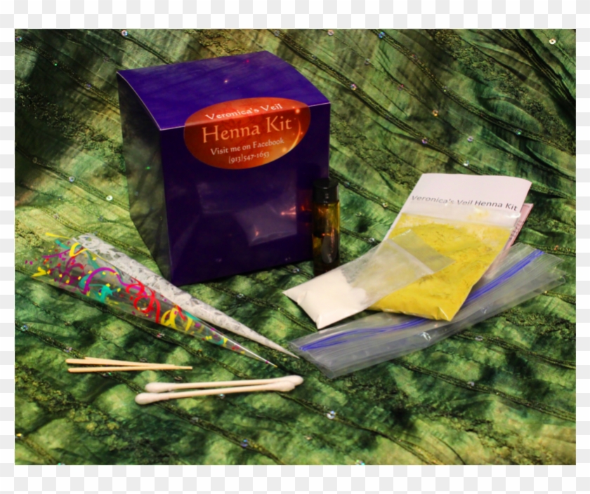 Lavender Henna Kit Clipart