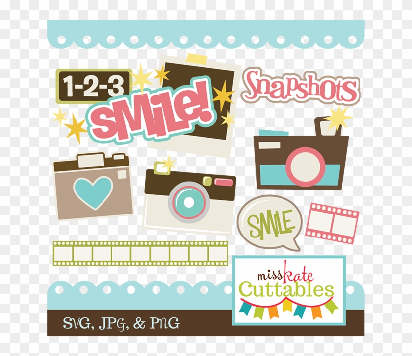 Svg Scrapbook Title Camera Svg File Cute Svg Cut Files Clipart