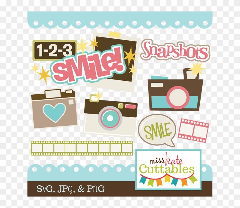 Svg Scrapbook Title Camera Svg File Cute Svg Cut Files Clipart #1898451