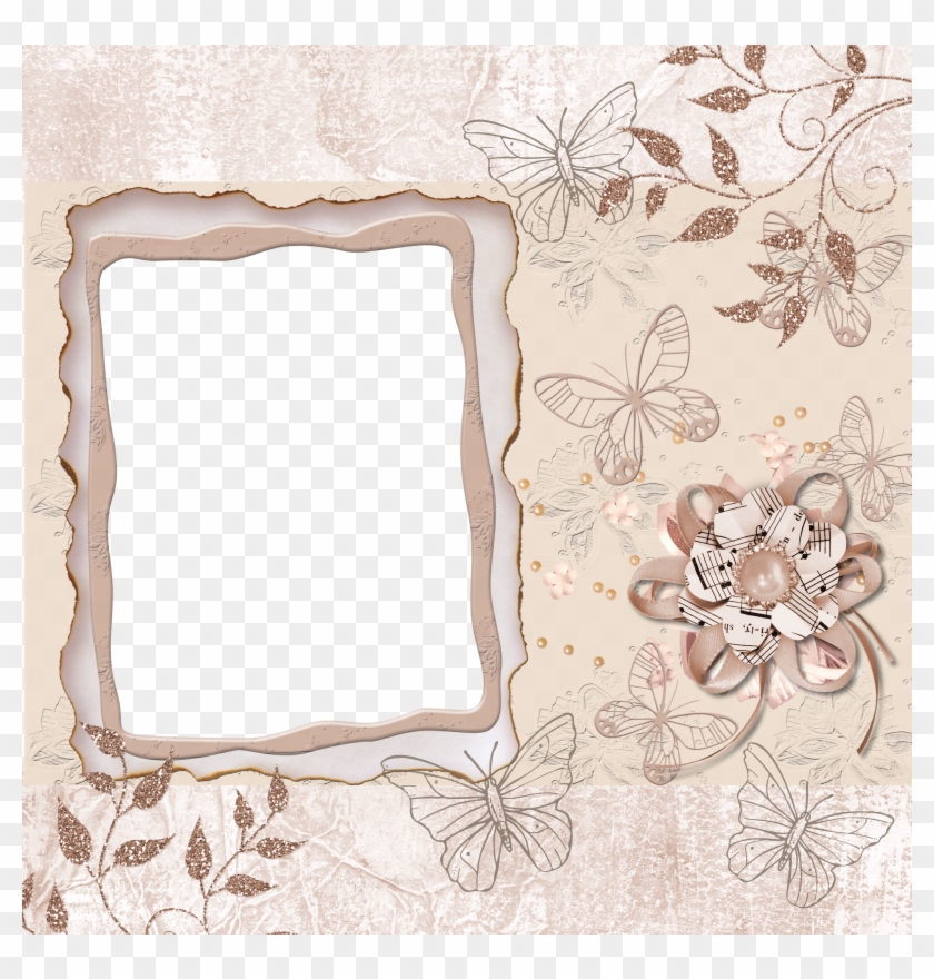 Background Old Butterfly Scrapbook 1365615 Clipart