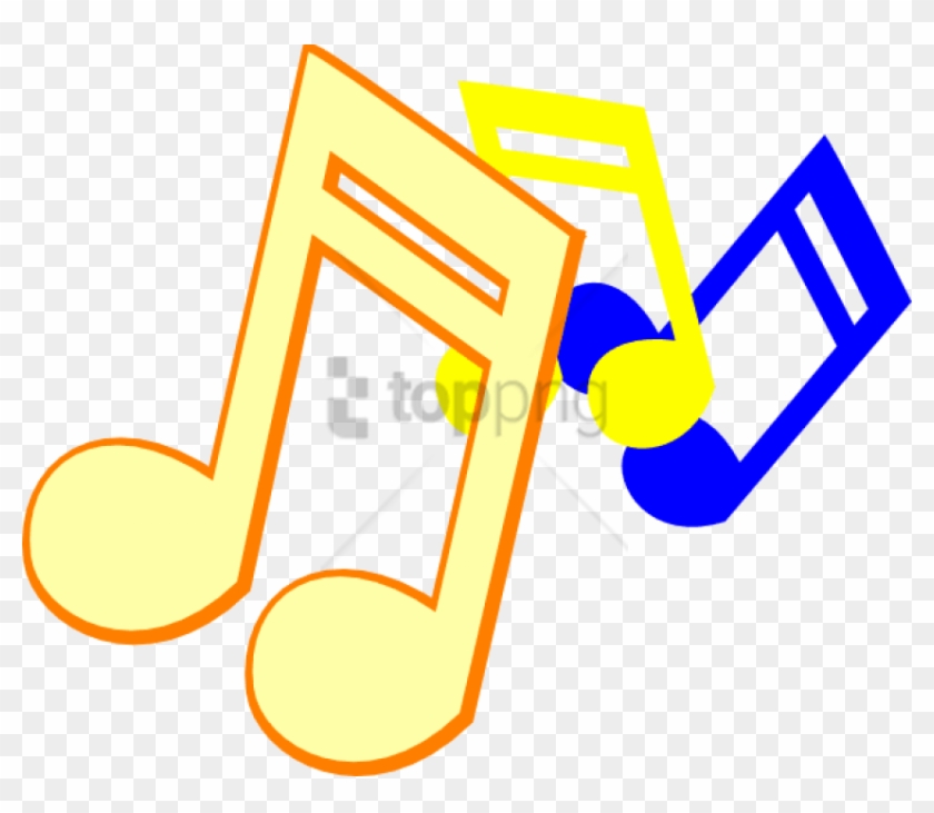 Free Png Colorful Music Note Png Png Image With Transparent - Music Notes Clip Art #1898545