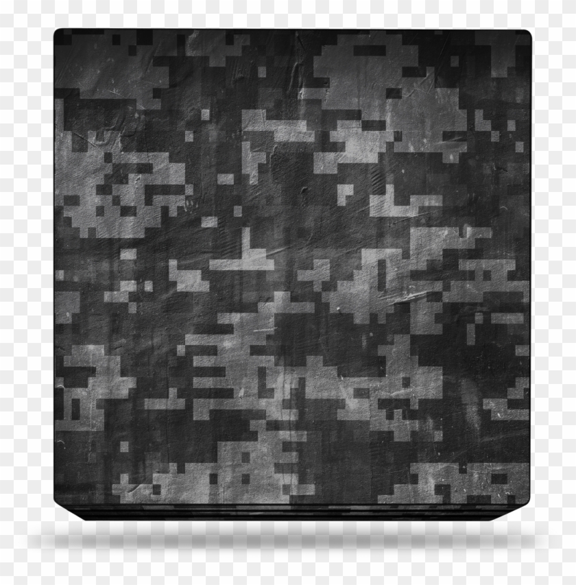 Sony Ps4 Pro Digital Camo Skin Clipart